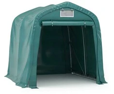Garažas-palapinė, žalios spalvos, 1,6x2,4m, PVC (310022+310023)