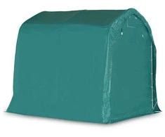 Garažas-palapinė, žalios spalvos, 2,4x2,4m, PVC (310024+310025)