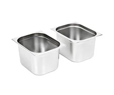 Gastronorm indai, 2 vnt., nerūdijantis plienas