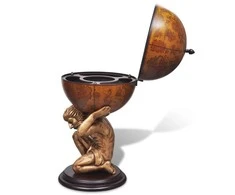 Gaublio formos baras su Atlaso stovo dizainu, 42x42x85cm