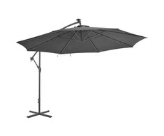 Gembės form. saulės skėtis su alium. stulp., 350 cm, antr. sp.