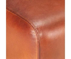 Gimnastikos arklys, rudas, 38cm, tikra oda ir mango masyvas