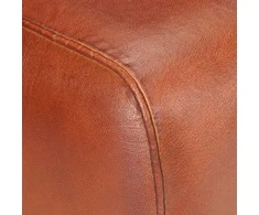 Gimnastikos arklys, rudas, 58cm, tikra oda ir mango masyvas