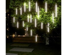 Girlianda meteorų lietus, 20vnt., 30cm, 480 šaltų baltų LED