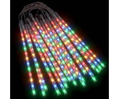 Girlianda meteorų lietus, 20vnt., 30cm, 480 spalvotų LED
