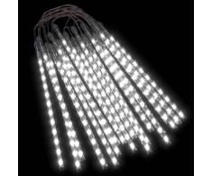 Girlianda meteorų lietus, 20vnt., 30cm, 480 šaltų baltų LED