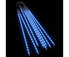 Girlianda meteorų lietus, 8vnt., 50cm, 288 mėlynos LED lemputės