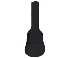 Gitaros dėklas 3/4 dydžio gitarai, juodas, 94x35 cm, audinys