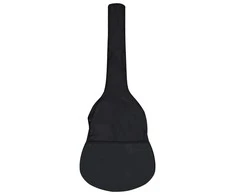 Gitaros dėklas 3/4 dydžio gitarai, juodas, 94x35 cm, audinys