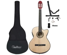 Gitaros rinkinys su ekvalaizeriu, 12 dalių, 6 stygos