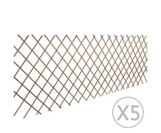 Gluosnio treliažo tvora, 5vnt., 180x90cm
