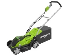 Greenworks Žoliapjovė, su 2x40 V 2 Ah akum., G40LM35, 2501907UC