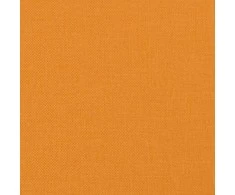 Grindų sofa-lova, 2-1, tamsiai geltona, 112x174x55cm, audinys