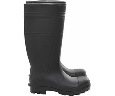 Guminiai batai, juodos spalvos, PVC, 38 dydžio