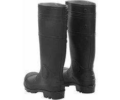Guminiai batai, juodos spalvos, PVC, 39 dydžio
