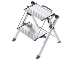 Hailo Kopėčios su 2 laipteliais Mini Comfort, 45cm, aliuminis