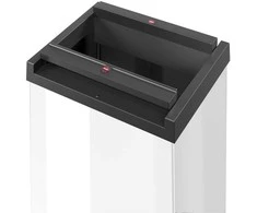 Hailo Šiukšliadėžė Big-Box Swing, baltos spalvos, 35l, L dydžio