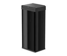 Hailo Šiukšliadėžė Big-Box Swing, juodos spalvos, 52l, XL dydžio