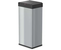 Hailo Šiukšliadėžė Big-Box Swing, sidabrinės spalvos, 52l, XL dydžio