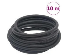 Hibridinė oro žarna, juodos spalvos, 0,6", 10m, guma ir PVC