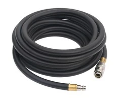 Hibridinė oro žarna, juodos spalvos, 0,6", 10m, guma ir PVC
