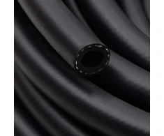 Hibridinė oro žarna, juodos spalvos, 0,6", 20m, guma ir PVC