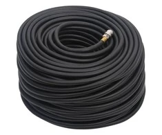 Hibridinė oro žarna, juodos spalvos, 0,6", 20m, guma ir PVC