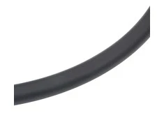 Hibridinė oro žarna, juodos spalvos, 0,6", 2m, guma ir PVC