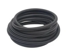 Hibridinė oro žarna, juodos spalvos, 0,6", 2m, guma ir PVC