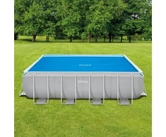 Intex Baseino uždangalas, mėlynas, 378x186cm, polietilenas