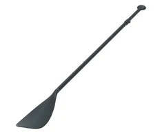 Irklentės irklas, juodos spalvos, 215cm, aliuminis