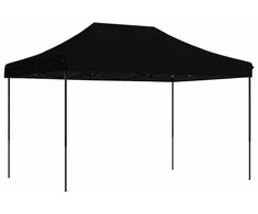 Išskleidžiama proginė palapinė, juodos spalvos, 410x279x315cm