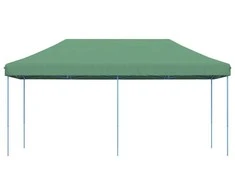 Išskleidžiama proginė palapinė, žalios spalvos, 580x292x315cm