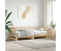 Ištraukiama lova, 2x(80x200)cm, pušies medienos masyvas