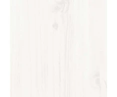 Ištraukiama lova, balta, 2x(80x200)cm, pušies medienos masyvas