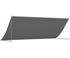 Ištraukiama markizė, antracito, 350x150cm, audinys ir plienas