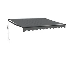 Automatinė ištraukiama markizė, antracito spalvos, 3x2,5m
