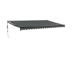 Automatinė ištraukiama markizė, antracito spalvos, 5x3m