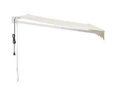 Automatinė ištraukiama markizė, kreminės spalvos, 3x2,5m