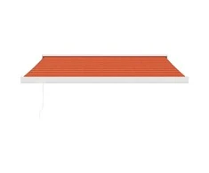 Ištraukiama markizė, oranžinė/ruda, 3x2,5m, audinys/aliuminis