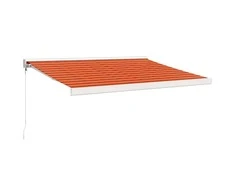 Ištraukiama markizė, oranžinė/ruda, 3x2,5m, audinys/aliuminis