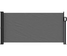 Ištraukiama šoninė markizė, antracito spalvos, 100x300cm