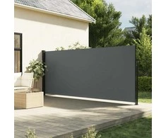 Ištraukiama šoninė markizė, antracito spalvos, 180x300cm