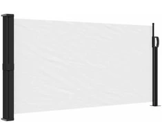 Ištraukiama šoninė markizė, baltos spalvos, 100x300cm