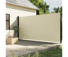 Ištraukiama šoninė markizė, kreminės spalvos, 200x300cm