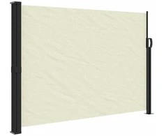Ištraukiama šoninė markizė, kreminės spalvos, 140x500cm