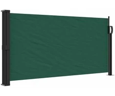 Ištraukiama šoninė markizė, tamsiai žalios spalvos, 100x500cm