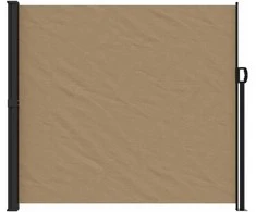 Ištraukiama šoninė markizė, taupe spalvos, 180x300cm