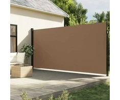 Ištraukiama šoninė markizė, taupe spalvos, 220x600cm