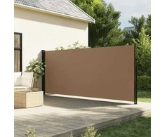 Ištraukiama šoninė markizė, taupe spalvos, 180x600cm